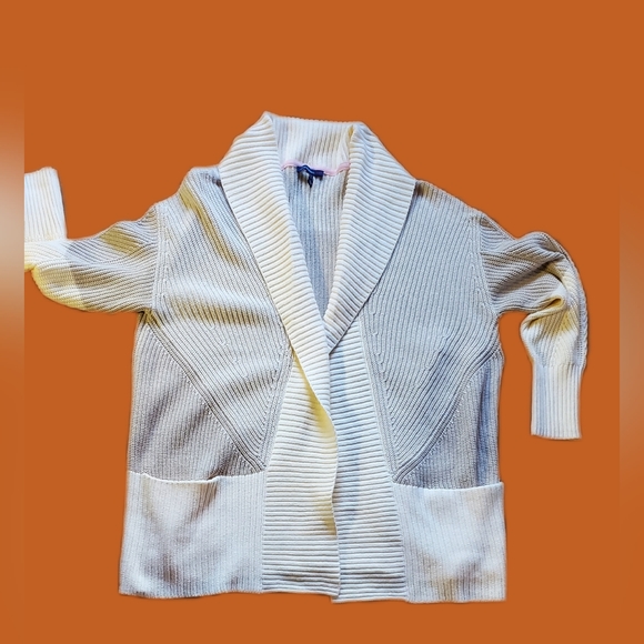 Scraf Collar Cardigan by Isaac Mizrahi Live - Picture 2 of 8